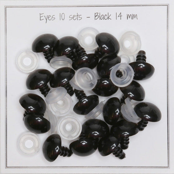 

Sicherheitsaugen - 14 mm - Go Handmade
1
