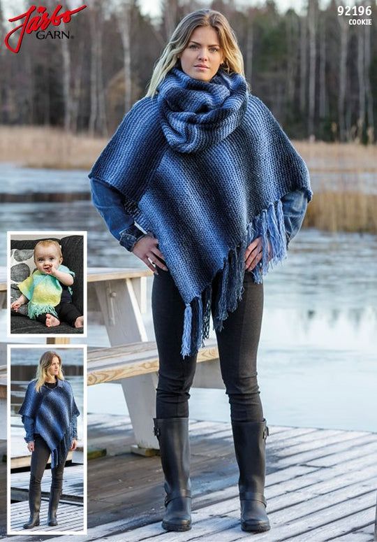 DE92196 - Ein Poncho für Gross und Klein &amp; ein Loop