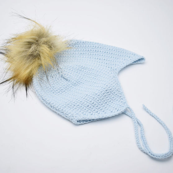 

Gehäkelte Teufelsmütze - Baumwolle
2