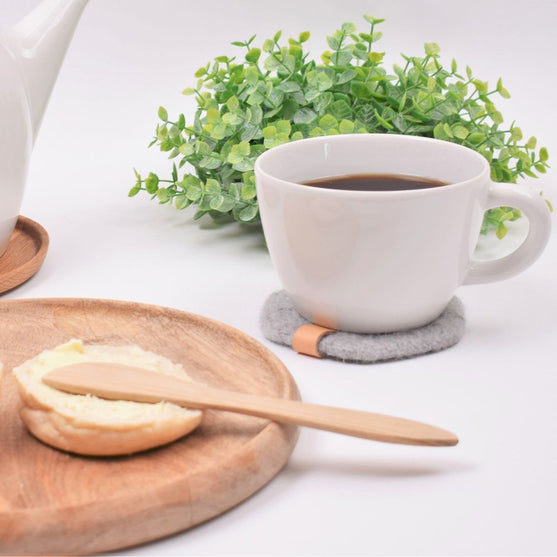 

Gefilzte Tassenuntersetzer
2