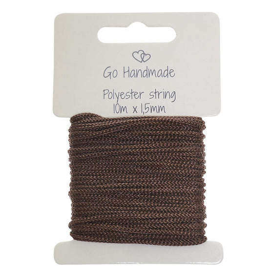 

Polyesterschnur - Go Handmade
1