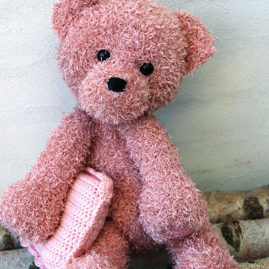 Teddy mit Decke und Kissen - Trunte