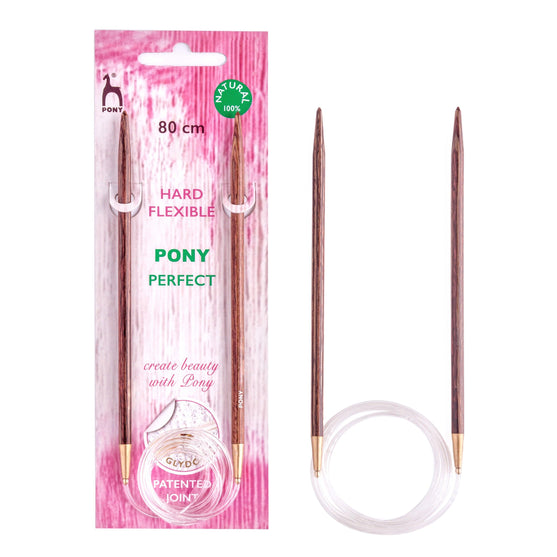 

Perfect Rundstricknadeln - 80 cm - Pony
1