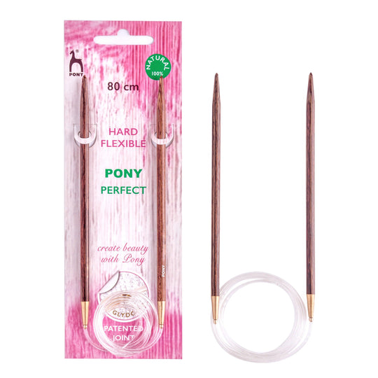 Perfect Rundstricknadeln - 80 cm - Pony