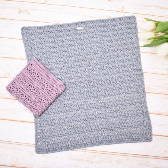 

Romantic – Gehäkeltes Küchenhandtuch
1