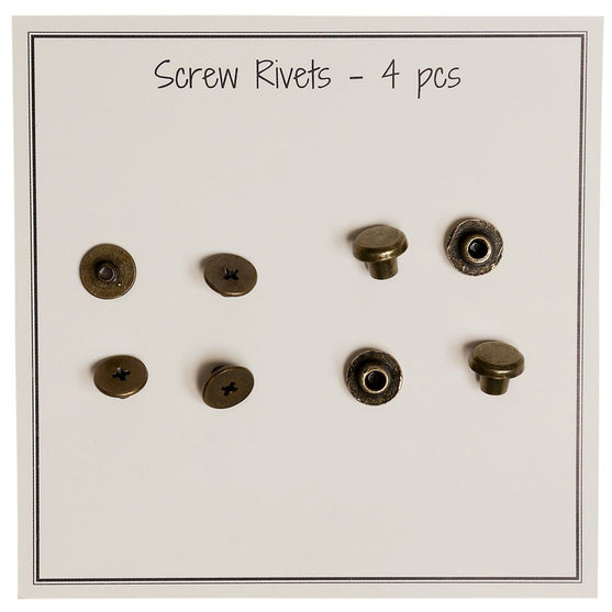 

Schraubnieten - 6 mm - Go Handmade
11