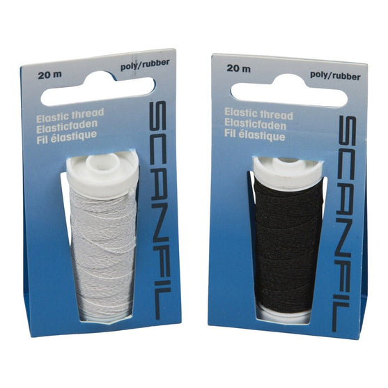 

Scanfil Elastikfaden - Schwarz - 20 m
2