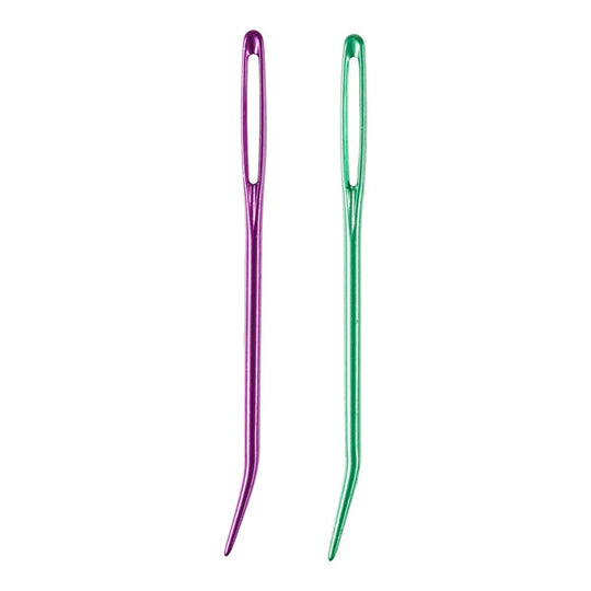 Wollnadel/Stopfnadel mit gebogener abgerundeter Spitze - Hobbii