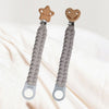 

Hosenträgerclips mit Löchern - Stern - Go Handmade
3