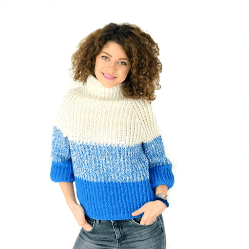 Rain Drops Pullover - Evergreen