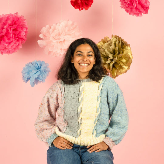 Marshmallow Swirls - Pullover