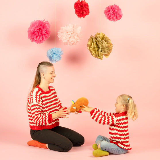 

Candy Cane Stripes - Pullover
4