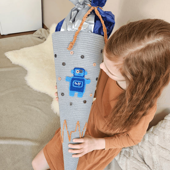 

Schultüte Roboter
2