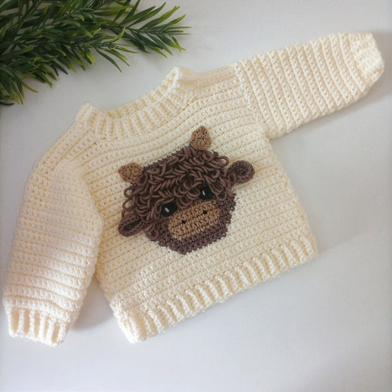 

Highland Cow - Kinderpullover
6
