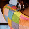 

Suncatcher - T-Shirt mit Karree-Ausschnitt und Intarsien
3