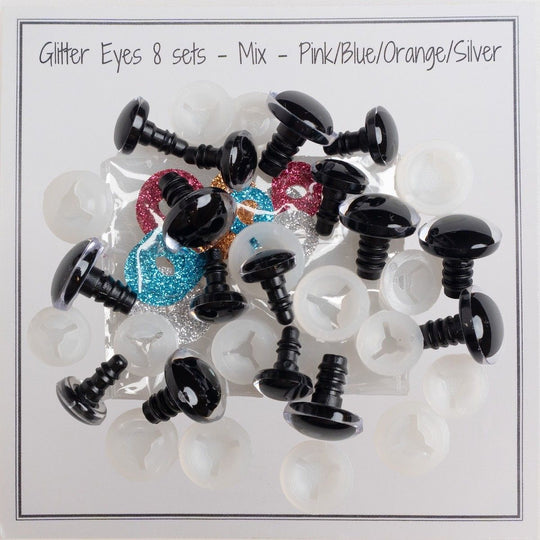 Glitzernde Sicherheitsaugen - Medium - Go Handmade