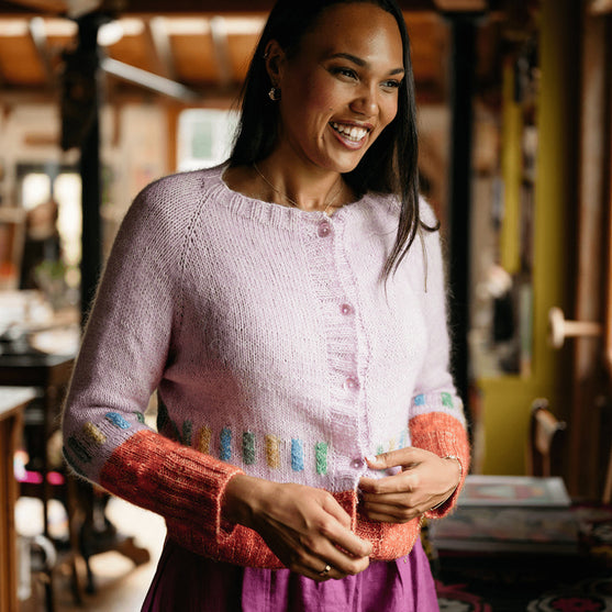 

Kiln - Colourwork Cardigan
2