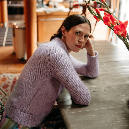 Jacaranda - Raglan-Pullover