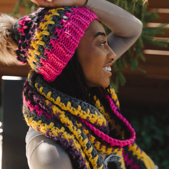 Metro - Mütze und Schal