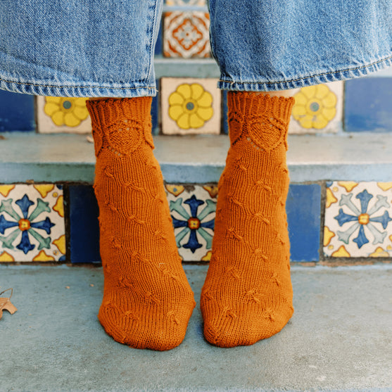 

Oak Seed - Strukturierte Socken
1