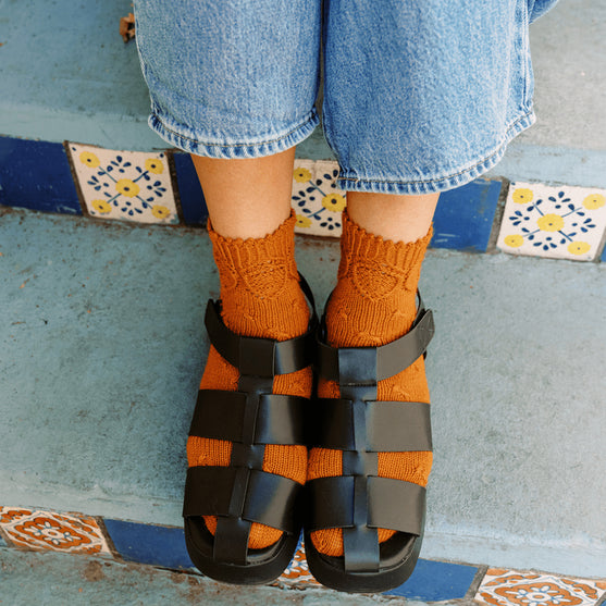 

Oak Seed - Strukturierte Socken
7