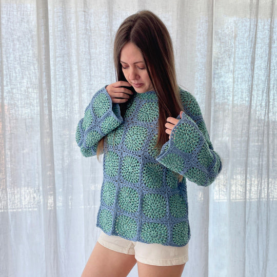 Spring Mosaic - Pullover
