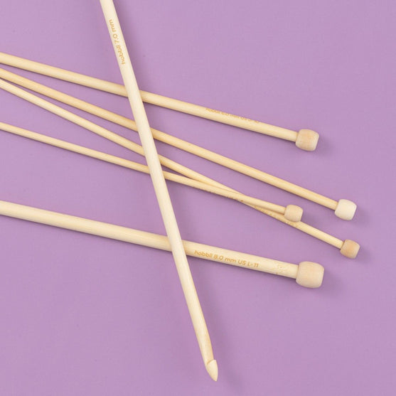 

Tunesische Häkelnadel aus Bambus – 25 cm - Hobbii
6