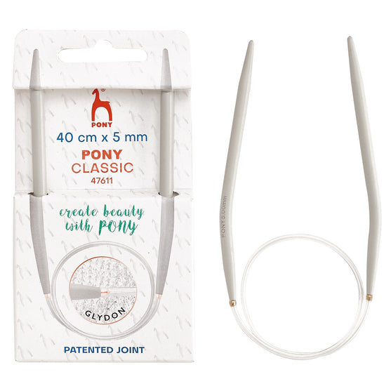 

Rundstricknadel Classic - 40 cm - Pony
1