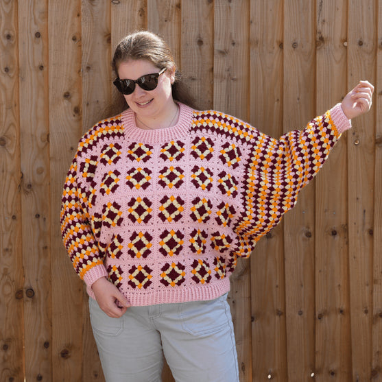 

Boxy Bloom - Pullover
1
