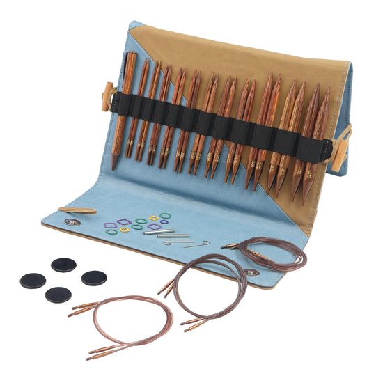 Ginger Regal – Austauschbares Rundstricknadelset - Birke - KnitPro