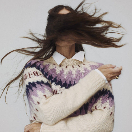 

Dorthea - Pullover mit Rundpasse
8