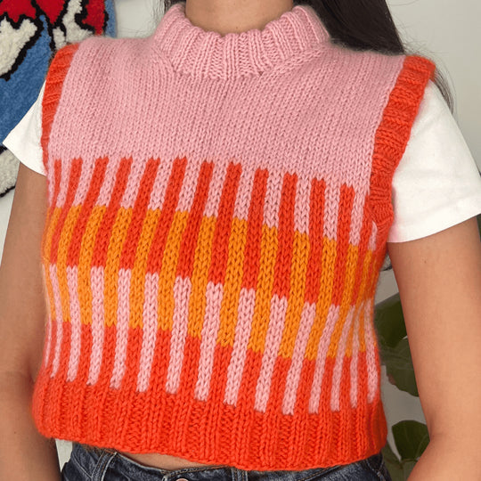 Susie Striped Slipover - Pullunder