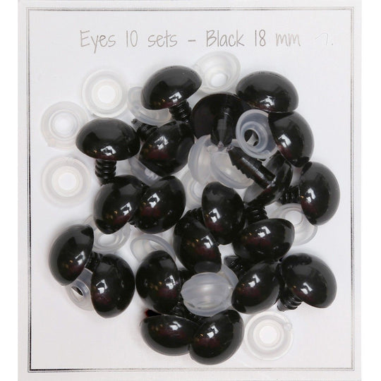 Sicherheitsaugen - 18 mm - Go Handmade