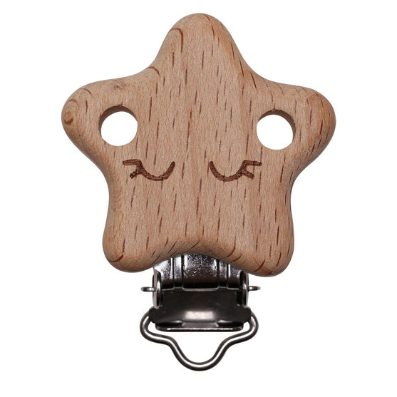 

Hosenträgerclips mit Löchern - Stern - Go Handmade
1