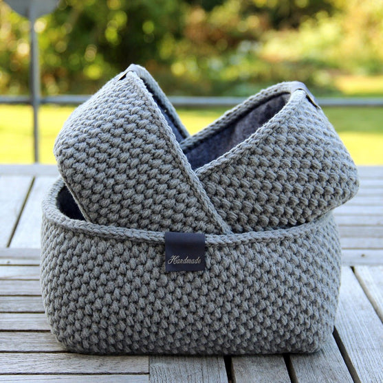 

Moss Stitch Körbe - Rechteckig
1