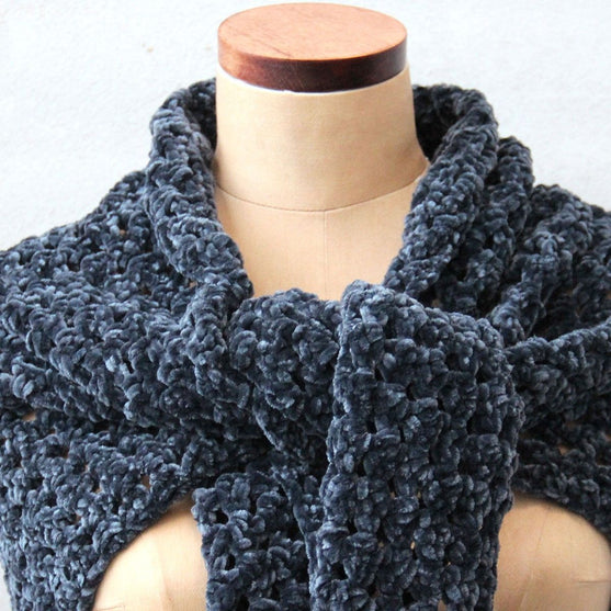 

Granny Schal Bohème Velvet "Double"
3