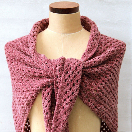 

Granny Schal Bohème Velvet "Fine"
1