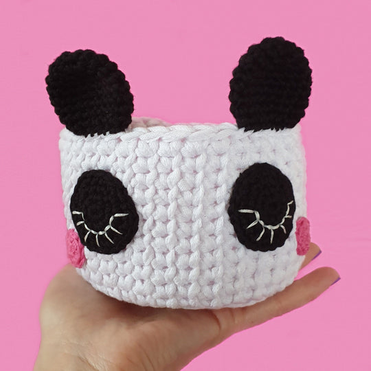 Kawaii Panda - Körbchen