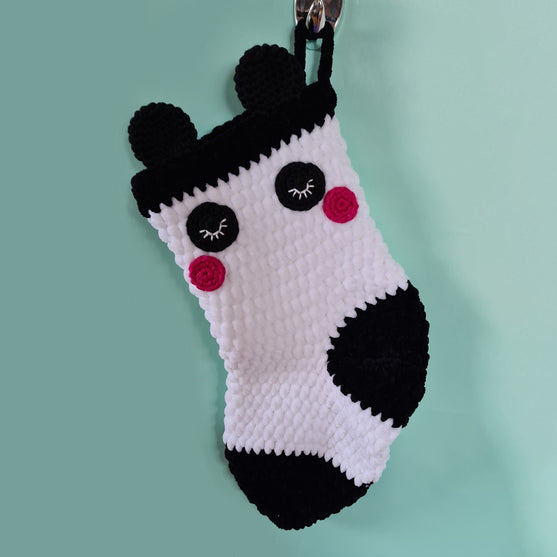 

Panda Weihnachtssocke
1