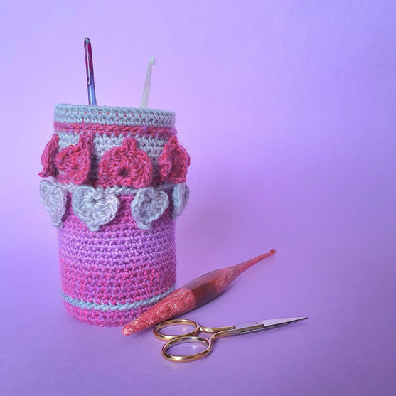 

Spring Petal - Häkelnadel-Behälter
3