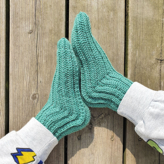 

Easy Breezy Ribbing Socks - Kinderstrümpfe
2
