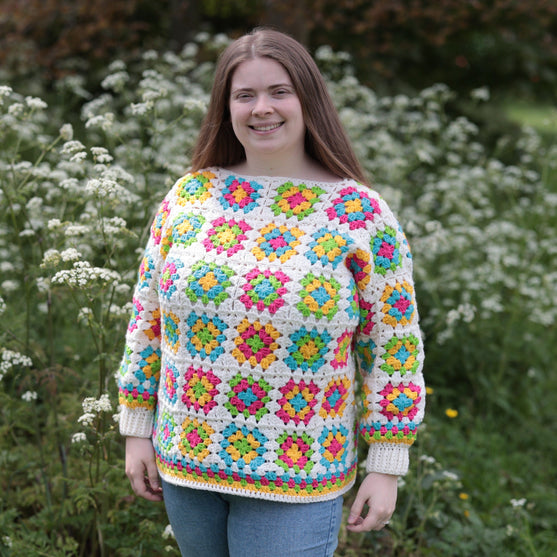 

Flower Garden - Pullover
1