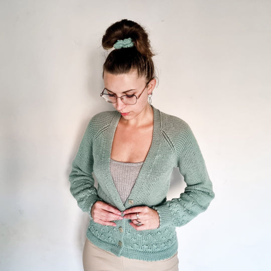 Dandelion Blowing - Strickjacke