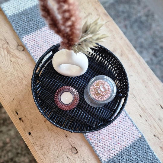 Delicate Moss Stitch - Tischläufer