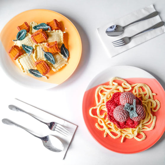 

Spaghetti Zweierlei
3