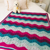 

Gentle Ripples Bobble - Decke
1