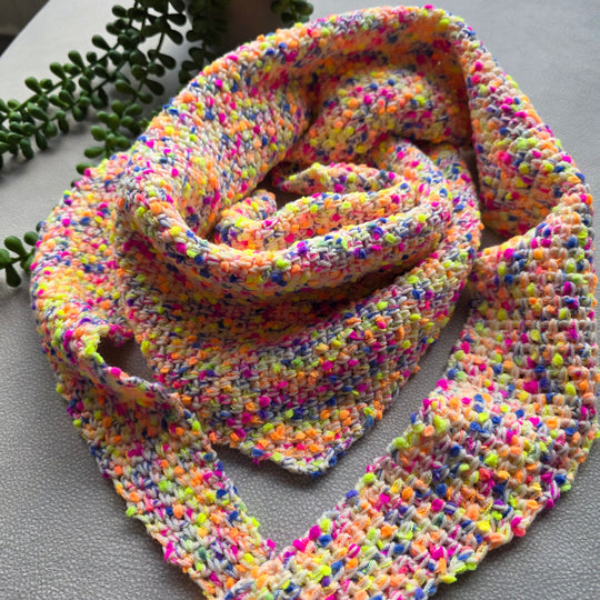 Candy Moss Stitch - Schal