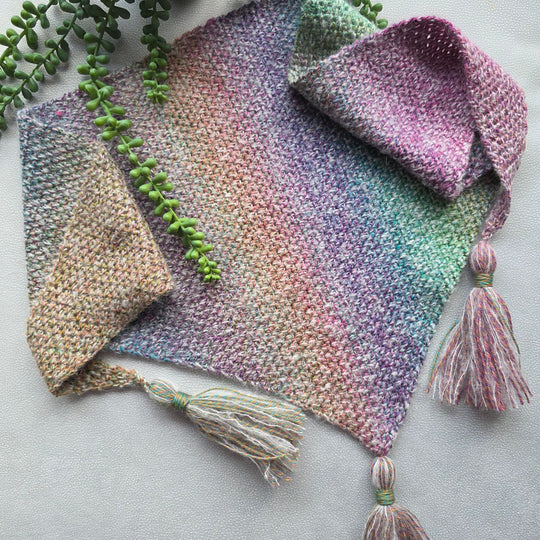 Magic Moss Stitch - Schal