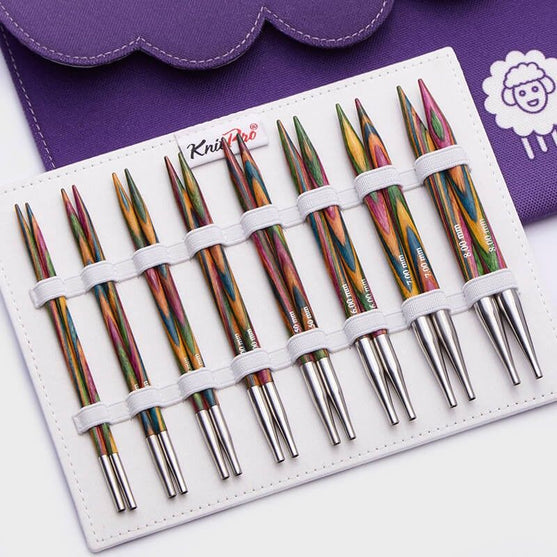 

Symfonie Deluxe austauschbares Rundstricknadel-Set - KnitPro
2