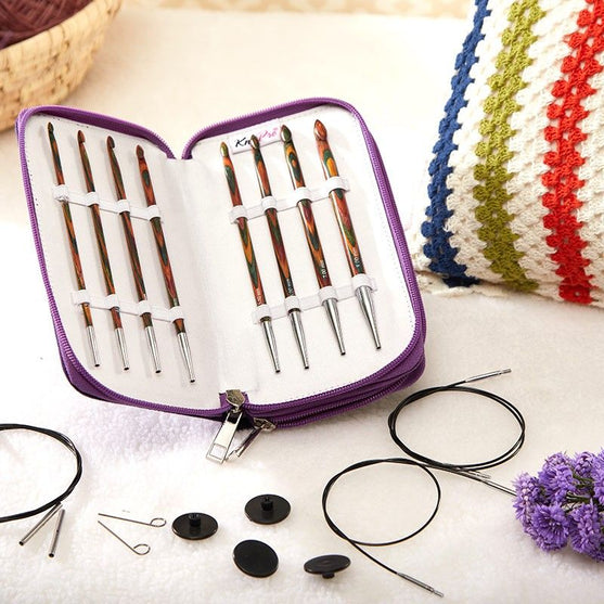 

Symfonie afghanisches/tunesisches Häkelset - KnitPro
4